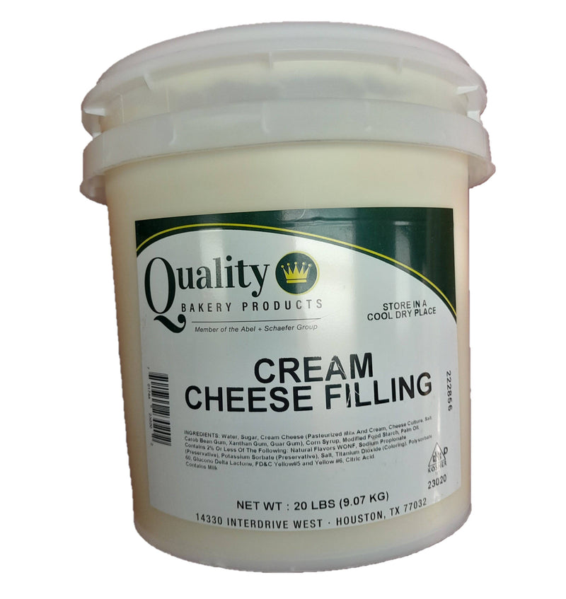 Quality Cream Cheese Filling 20 lb Bakery Wholesalers