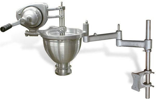 616B Cut-N-Fry for Hushpuppies - Includes Depositor, Plunger, Cylinder, Mount, Submerger, and Fryer Bakery Wholesalers