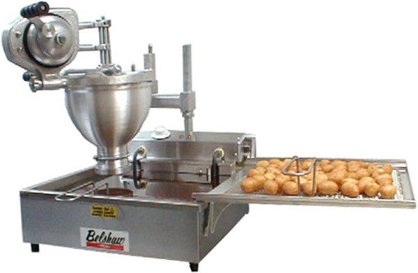 616B Cut-N-Fry for Hushpuppies - Includes Depositor, Plunger, Cylinder, Mount, Submerger, and Fryer