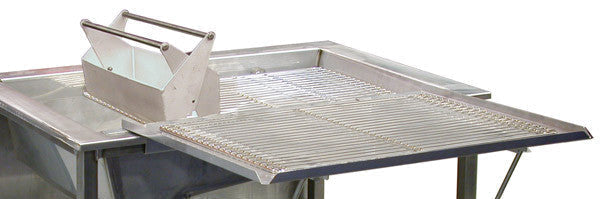Glazer HG18EZ con bandeja de drenaje y aplicador EZ Lift con una pantalla de glaseado de 17" x 25"