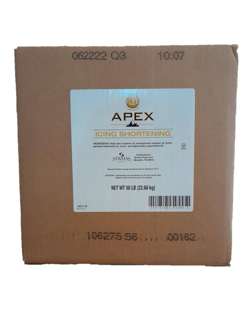APEX Icing Shortening / Cake Icing / Donut Filling  - APEX 106275 56 by Stratus Bakery Wholesalers