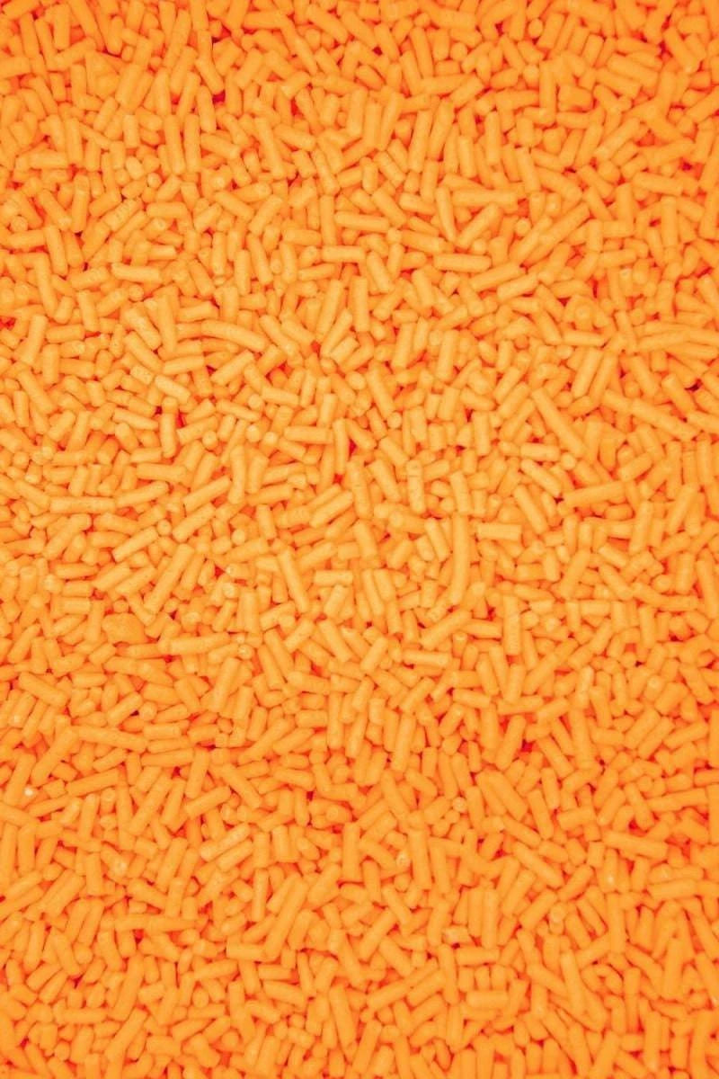 Orange Decorettes / Sprinkles / Jimmies Bakery Wholesalers