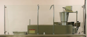 Vendor Cart with Downdraft Filtration and Automatic Fire Suppression System (SS1200)