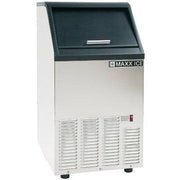 Maxx Ice 22" 135-Lb. Freestanding Icemaker - Stainless Steel Bakery Wholesalers