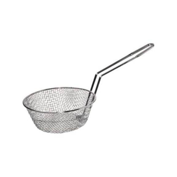 Round Medium Mesh Culinary Basket for Straining and Cleaning Glaze Bakery Wholesalers