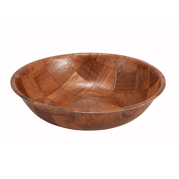Winco Woven Wood Dough Bowl 20" Bakery Wholesalers